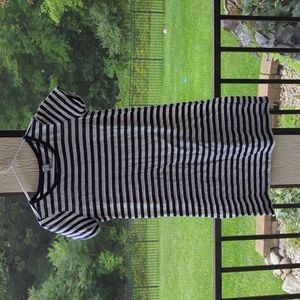 Old Navy women's xs striped dress